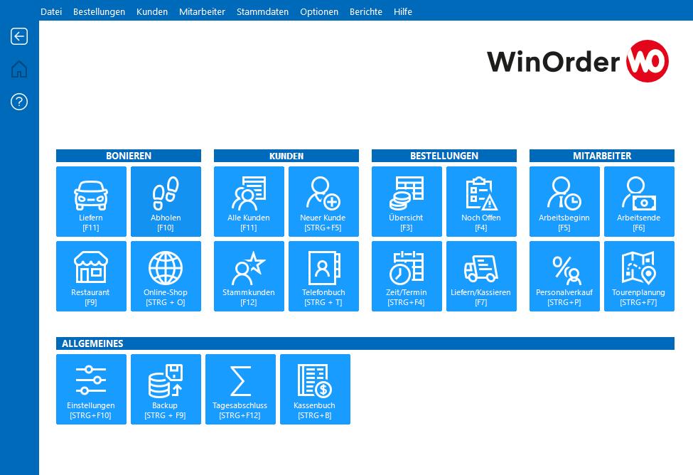 WinOrder Dashboard